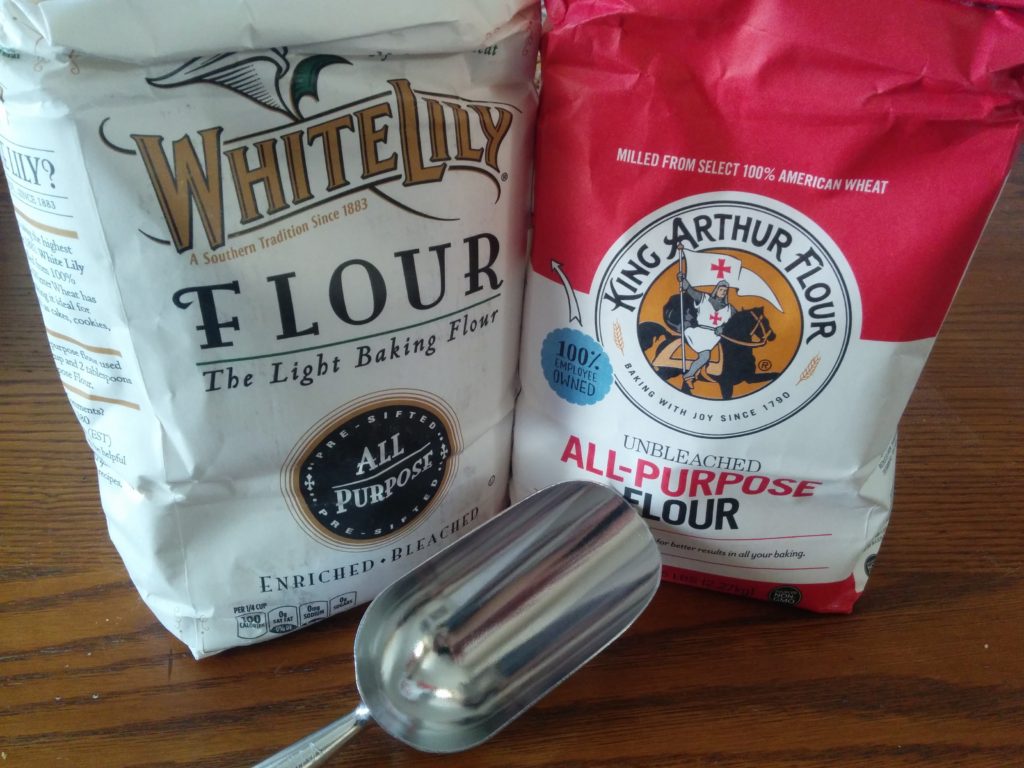 White Lily and King Arthur Flour