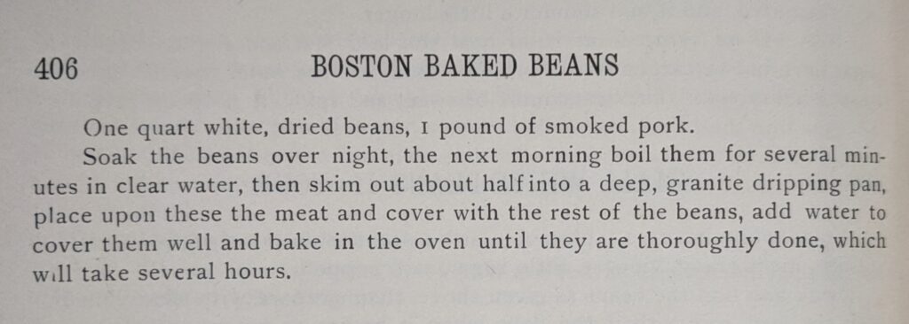 Boston Baked Beans Recipe